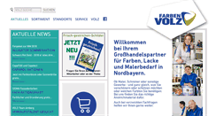Desktop Screenshot of farben-volz.de